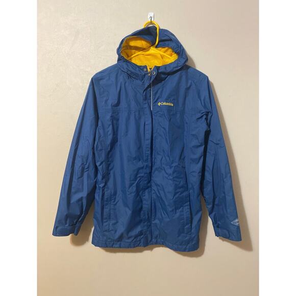Columbia Rain Wind Jacket Full Zip youth 14-16 Boys Girls Unisex - Picture 1 of 8